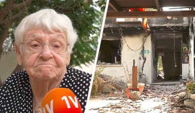 De 86-jarige Ditza Heiman werd gegijzeld vanuit de kibboets Nir Oz, waar de verwoesting groot is