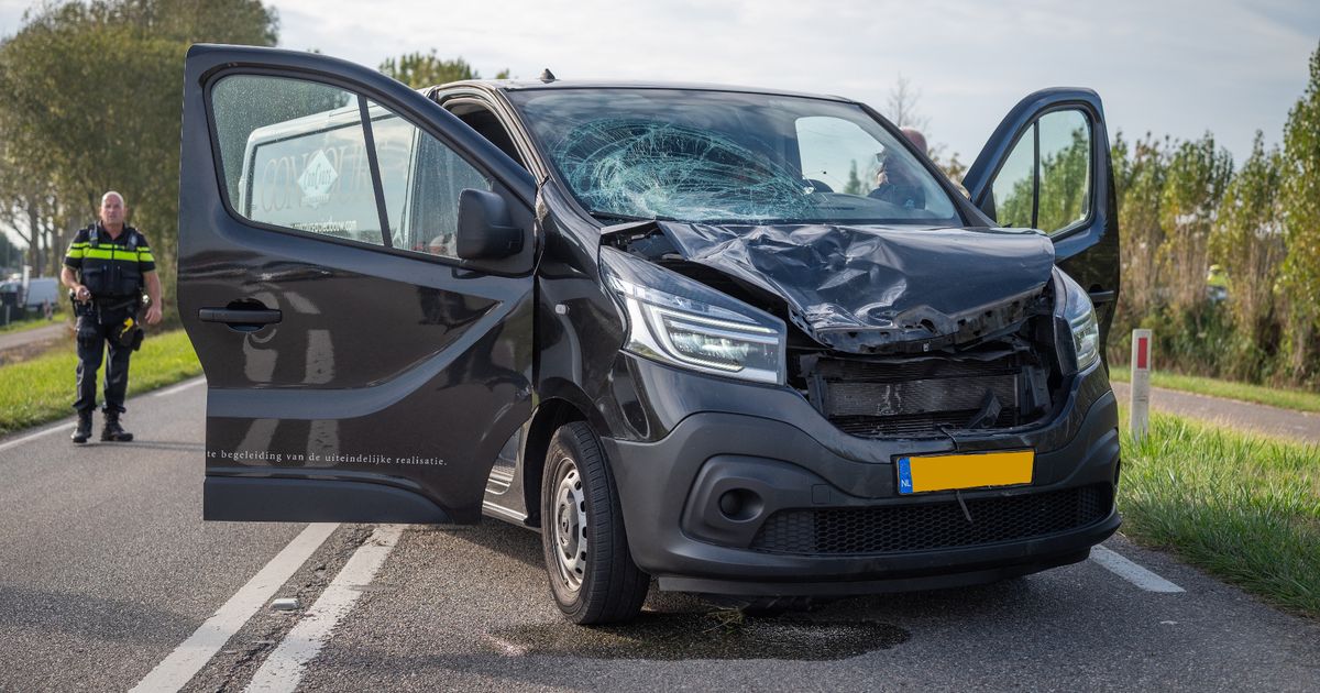 Fietser overleden na aanrijding met bestelbus - Rijnmond