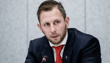 Maikel Boon bij een debat (foto: ANP).