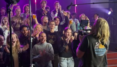 De opnames van de film  (foto: Jos Verkuijlen).