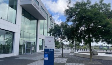 Het gerechtsgebouw waar de rechter uitspraak deed (foto: Hans Janssen).