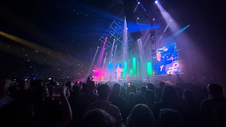 Flemming in Ahoy (foto: Omroep Brabant).