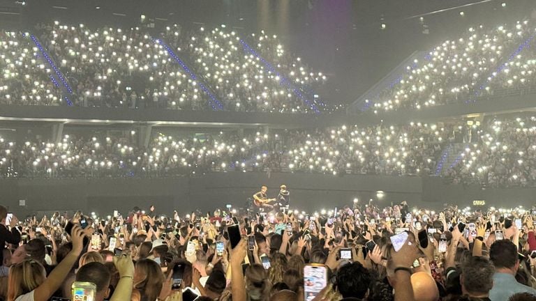 Sprookjesachtige beelden in Ahoy (foto: Omroep Brabant).