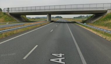 Viaduct Triangel bij Dinteloord (afbeelding: Google Maps).