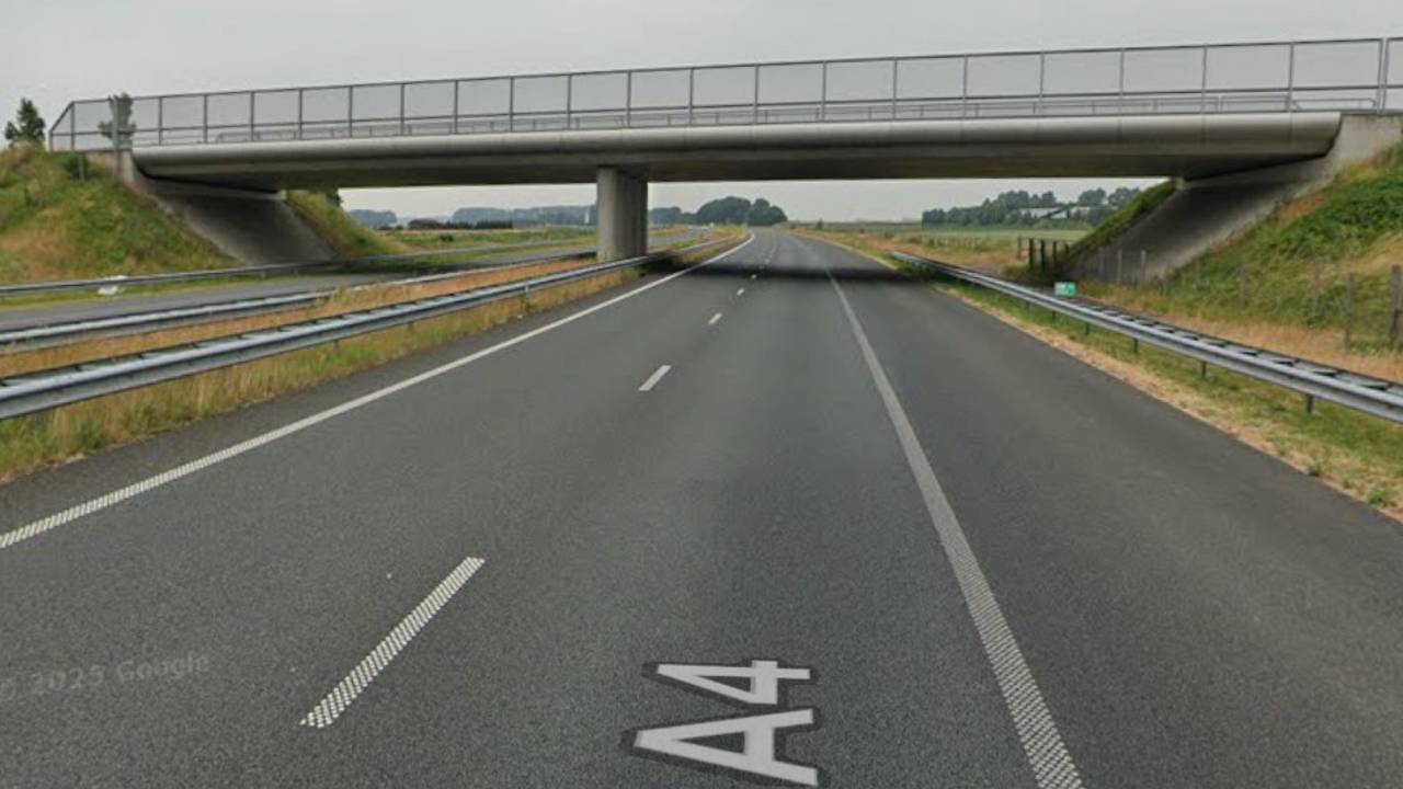 Viaduct Triangel bij Dinteloord (afbeelding: Google Maps).