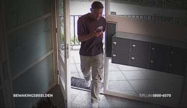 Camerabeelden van de verdachte (foto: Bureau Brabant).