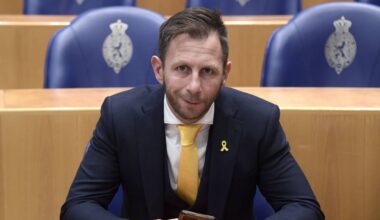 Maikel Boon in de Tweede Kamer (Foto: ANP).