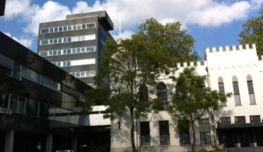 Het gemeentehuis van Tilburg. (Archieffoto)