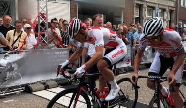 Mathieu van der Poel (rechts) deed een aantal keren mee aan de Draai van de Kaai (foto: Malini Witlox).