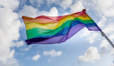 Gemeente toont regenboogvlag, maar mannen spreken van 'homojacht' (foto: ANP).