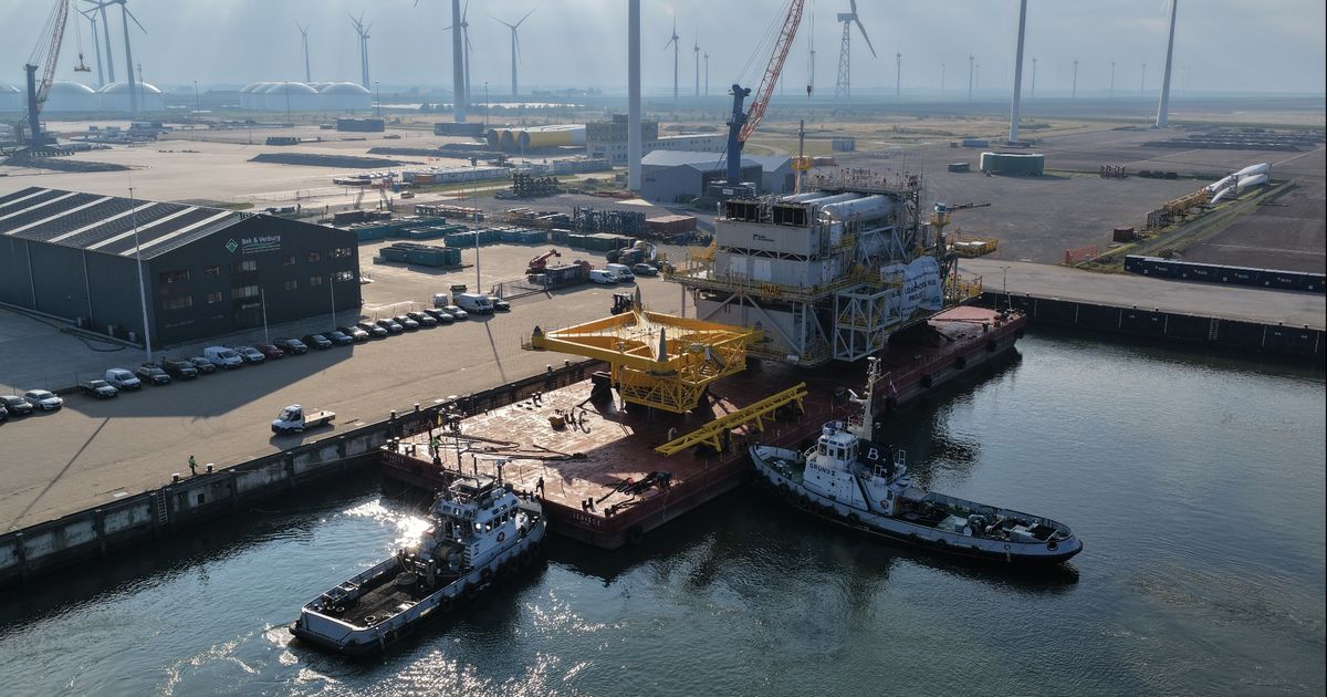 Windenergie omzetten in waterstof? Met nieuwe installatie in de Eemshaven kan het