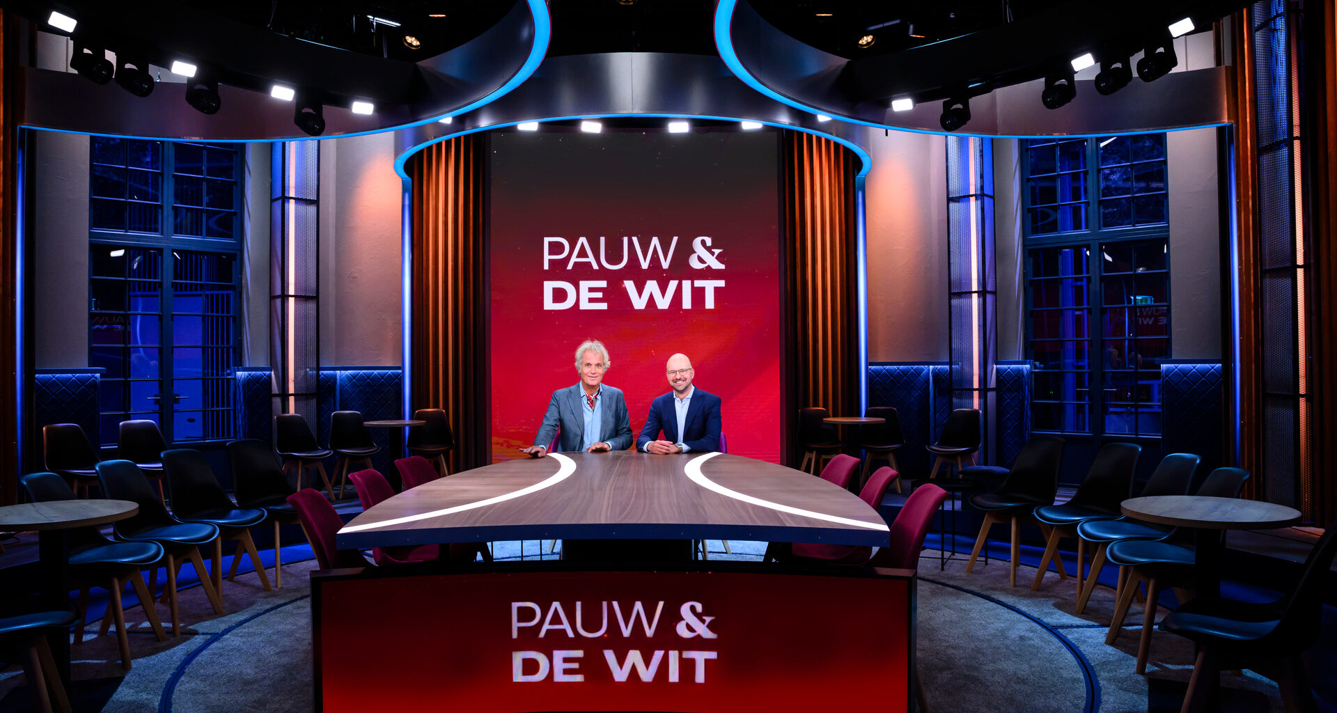 Jeroen Pauw en Tim de Wit presenteren Pauw & De Wit samen in aanloop naar de verkiezingen - Pauw & De Wit