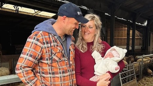 Boerin Janine en Sander uit Boer zoekt vrouw ouders geworden van dochter: 'Klein meisje, groot geluk'