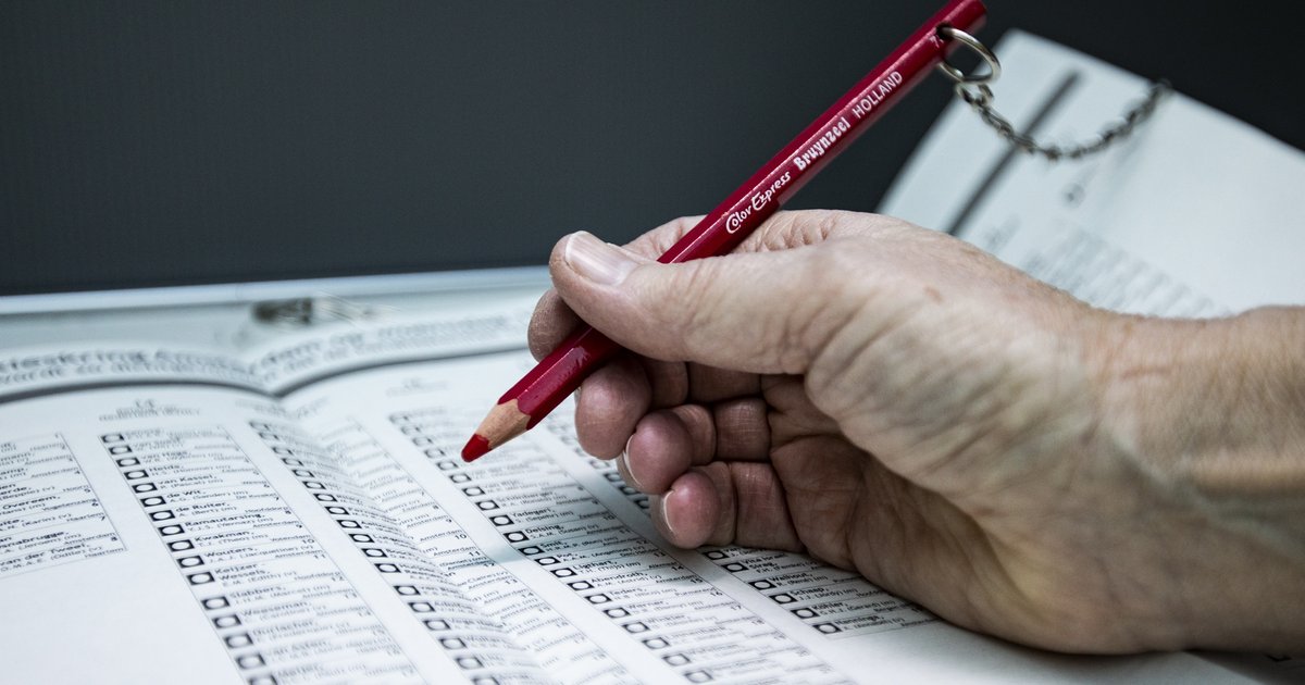 In Nederland is bijna nooit meer dan 1 procent van de uitgebrachte stemmen 'blanco'