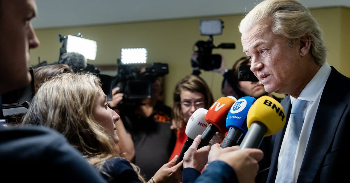 De PVV van Geert Wilders staat bovenaan de zetelpeiling met 34 zetels