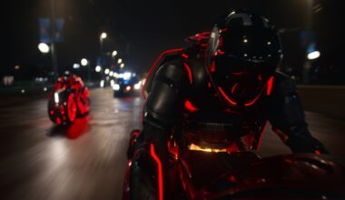 Je Tesla wordt met deze update een heuse filmauto die rechtstreeks uit 'Tron: Ares' komt