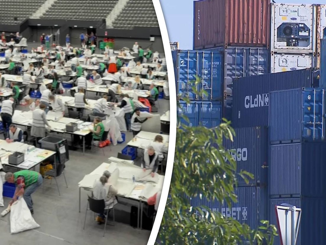 De stemmen worden geteld en de haven spreekt wensen uit.