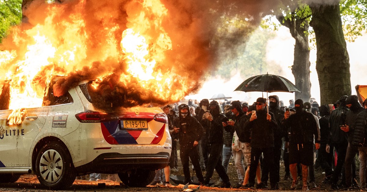 Op 20 september liep een protest tegen immigratie uit op rechts-extremistische rellen