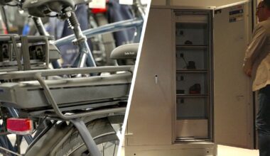 Accu's van e-bikes vliegen in brand tijdens opladen: hoe een speciale kast erger kan voorkomen - EenVandaag