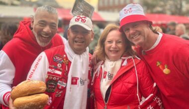 Zo'n 100.000 mensen in binnenstad vieren Leidens Ontzet met haring en La La La Leiden: '3 oktoberrr' - Omroep West