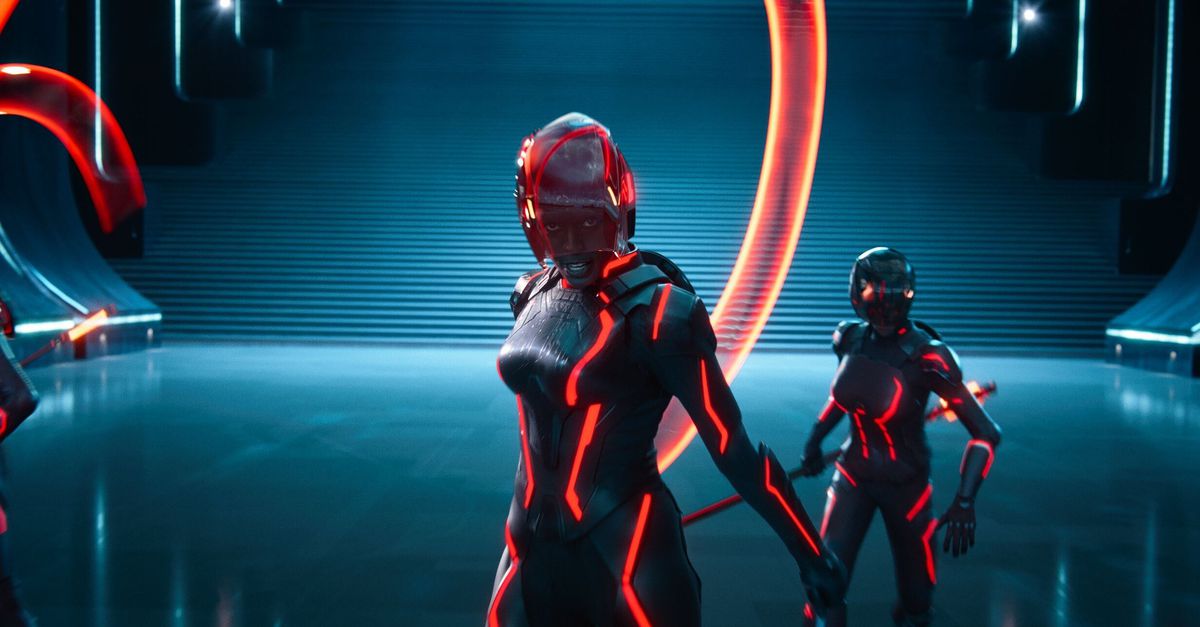 Bij het chaotische ‘Tron: Ares’ komen er nu mannetjes uit de computer