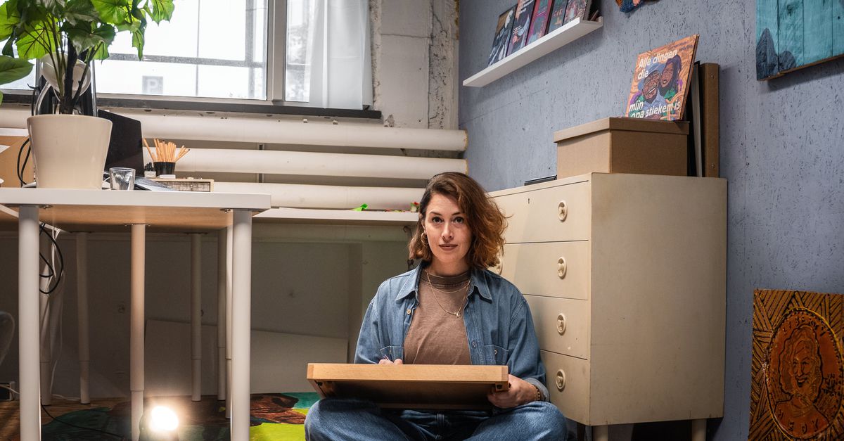 Illustrator Hedy Tjin: „Waarom zou je niet iets tekenen wat verbindend kan werken?”