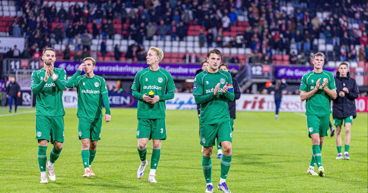 FC Groningen van 'oppermachtig' in eerste helft naar 'pak slaag' tegen Sparta - RTV Noord