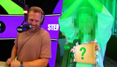 De stem in koffer 2 zit bij ons in de studio?!