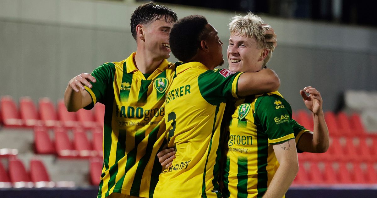 ADO Den Haag boekt eenvoudige zege op Jong PSV en verstevigt koppositie