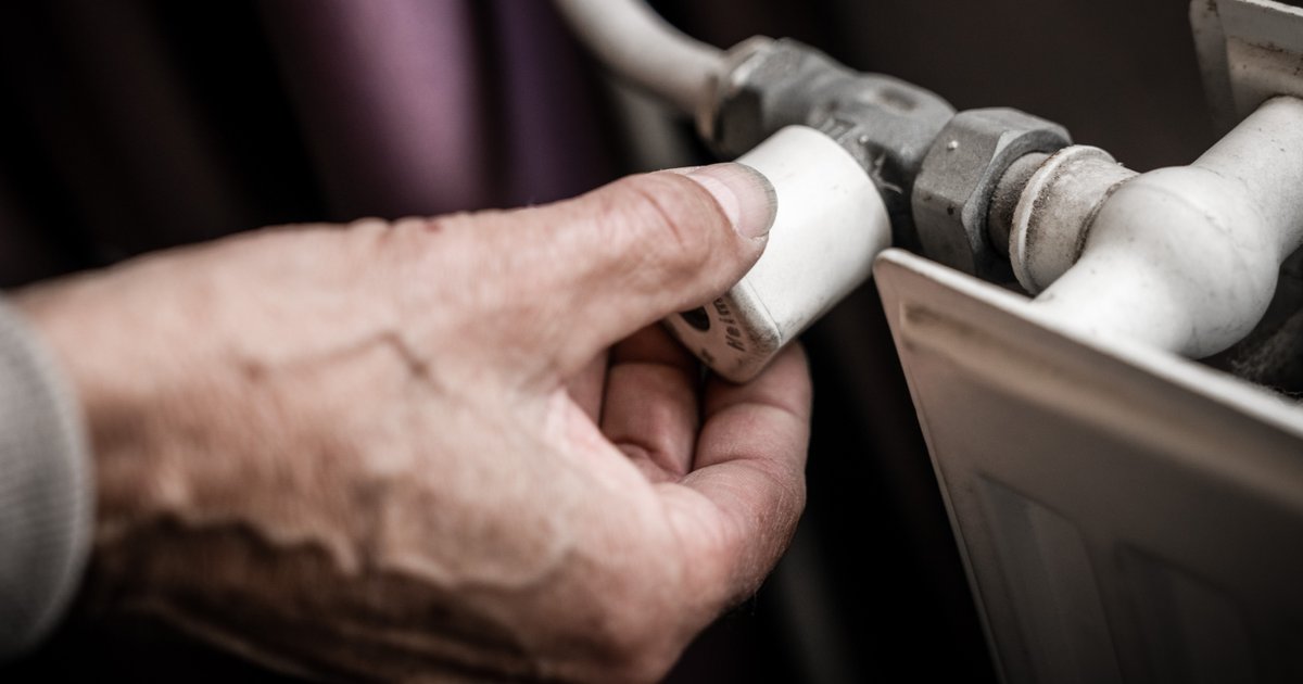 Verwarming wordt aangedraaid