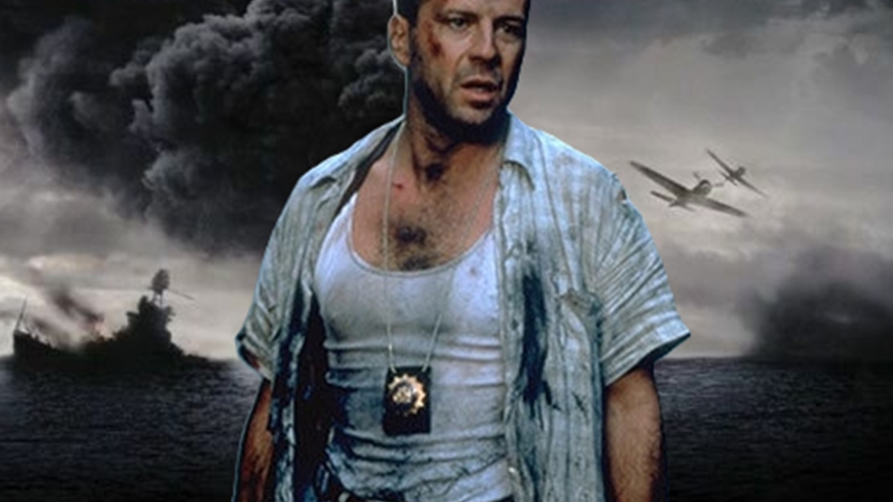 Was jou dit ooit opgevallen? Bruce Willis' John McClane zit verstopt in 'Pearl Harbor'