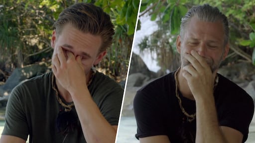 Kamp Zuid in tranen om eigen complot in Expeditie Robinson: 'Vind ik heel zwaar'