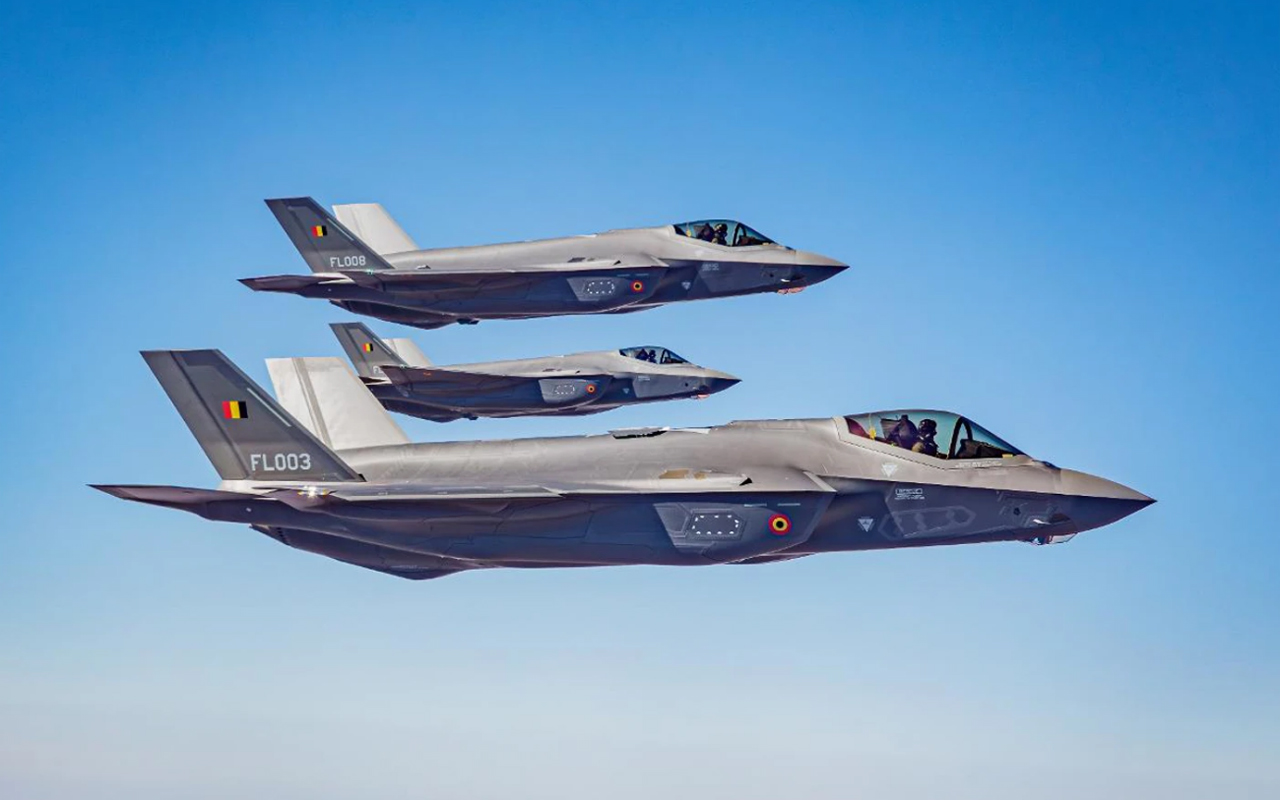 Belgische luchtmacht verwelkomt eerste F-35's - Luchtvaartnieuws