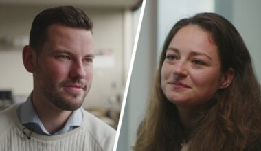 Wouter de Reus (26) staat op plek 8 bij de ChristenUnie, Jeltje Straatman (29) op plek 6 bij het CDA