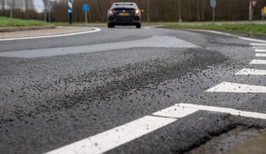 En weer gaat de N348 op de schop: asfalt kan zwaar verkeer niet aan