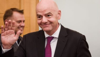 FIFA-baas Infantino schuift aan bij topontmoeting Trump en Poetin
