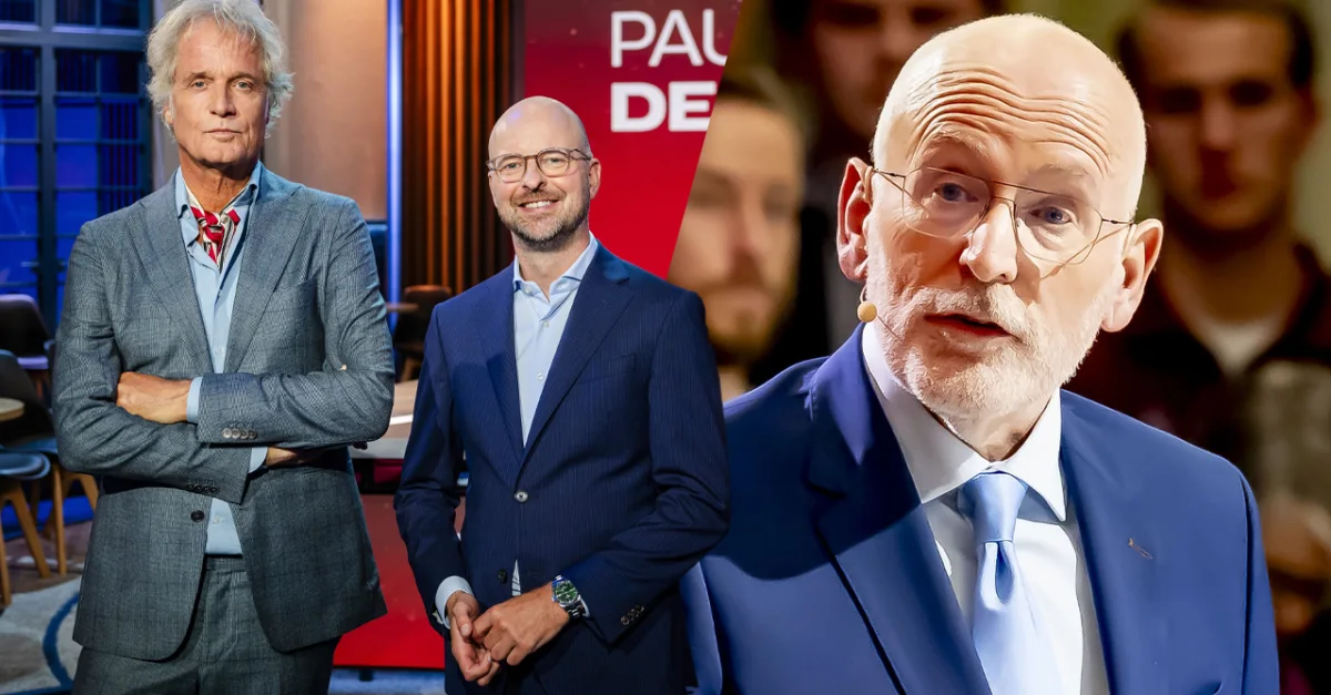 Pauw & De Wit zeggen Frans Timmermans af vanwege optreden bij Eva Jinek