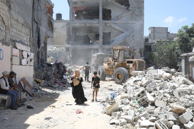 Wederopbouw Gaza voorlopig uitgesteld vanwege stikstofregels