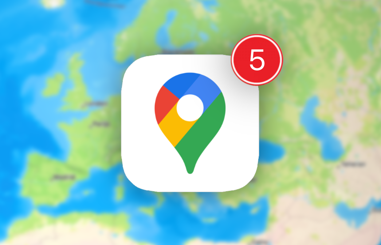 google maps 5 functies