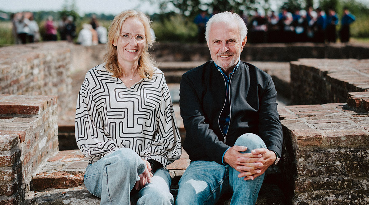 Eva Vriend en Huub Stapel in Heimwee naar Schokland.