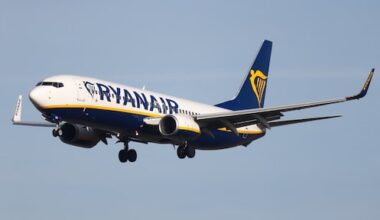 vliegtuig Ryanair maakt noodlanding met nog maar 6 minuten brandstof