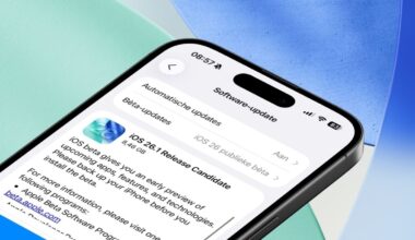 iOS 26.1 Release Candidate updatescherm