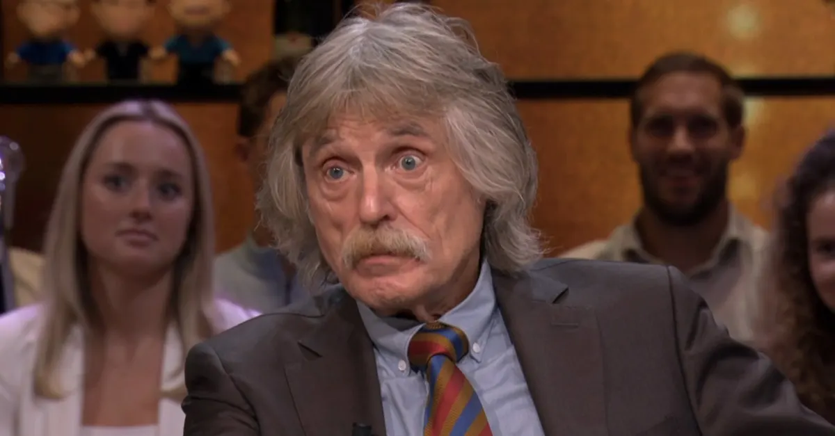 Johan Derksen over Vandaag Inside-gezicht: ‘Even geschorst!'