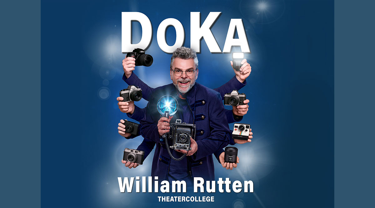 De poster van de voorstelling DoKa van William Rutten.