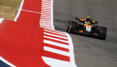 Norris voor Hülkenberg in F1-training Austin, Verstappen op P5