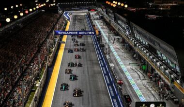 FIA test hogere snelheid in pitstraat tijdens GP van Singapore