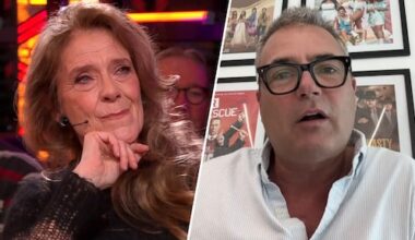 Jette van der Meij geëmotioneerd door boodschap van GTST-zoon Reinout Oerlemans: 'Het raakt me'