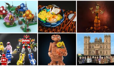 Power Rangers, Smurfen, Downton Abbey, E.T. en meer · BrickTastic