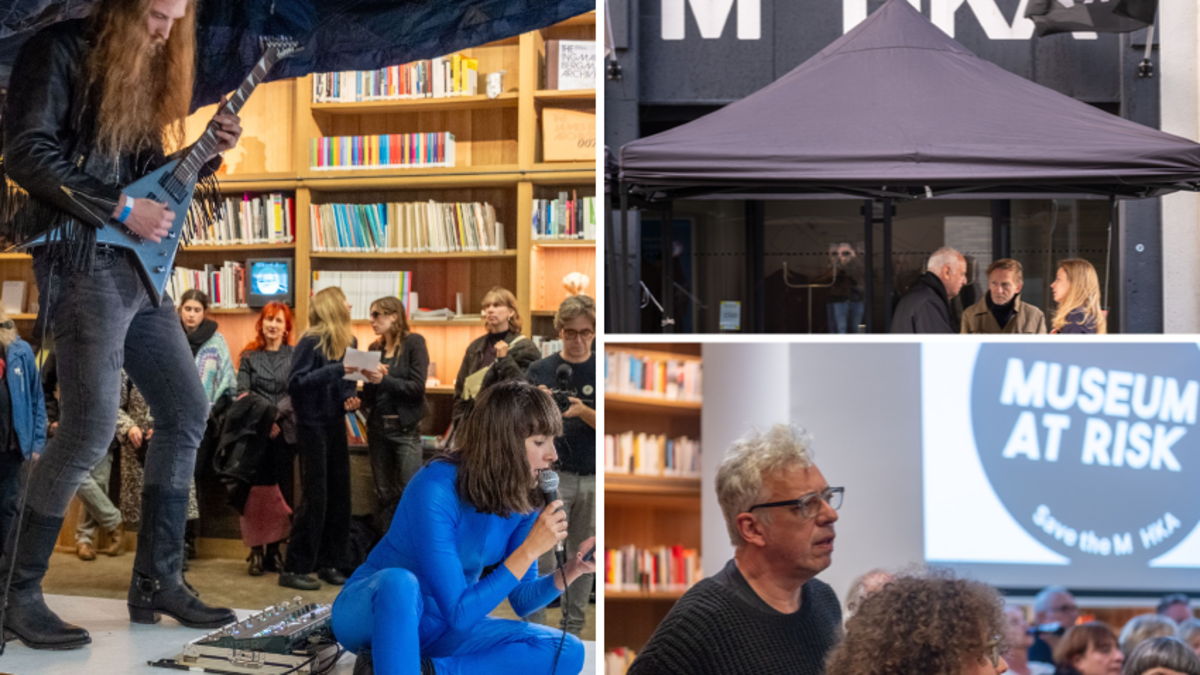 Slotbalans na protestactie van 25 uur: 4.000 bezoekers en 120 kunstenaars komen steun bieden aan M HKA