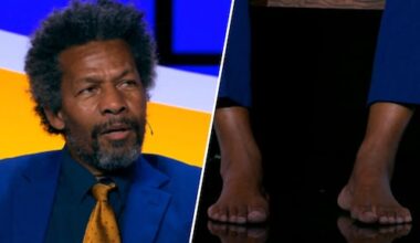 Oogappels-acteur Mike Libanon verschijnt met blote voeten in De Slimste Mens: 'Ik heb dit nodig'